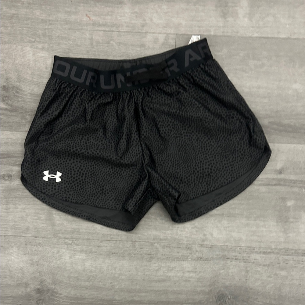 Under Armour Women's Charcoal Athletic Shorts